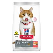 Ração Hills Science Diet para Gatos Adultos Castrados sabor Salmão 1kg