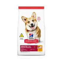 Ração Hills Science Diet Pedaços Pequenos para Cães Adultos de Pequeno Porte Sabor Frango - 2,4kg