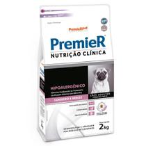 Ração Hipoalergênico Nutrição Clínica 2Kg Premier