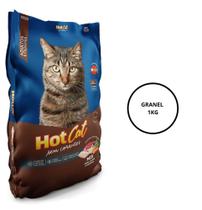 Ração Hot Cat Mix Adultos e Filhotes 1kg (A GRANEL)