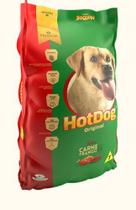 Ração Hot Dog Premium Original Cães Adultos Sabor Carne e Frango - 15Kg
