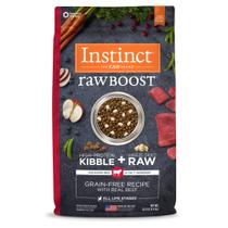 Ração Instinct Raw Boost Sem Grãos com Carne Bovina - 9,07 kg