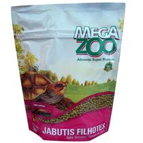 Ração Jabuti Filhote Tartaruga Da Terra 200g Terrestre Alimento Super Premium Para Tartarugas Cagados - Megazoo