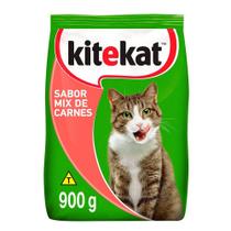 Ração KiteKat Mix de Carnes Para Gatos Adultos - 900 g