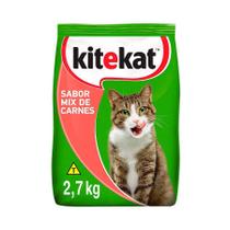 Ração Kitekat para Gatos Adultos Sabor Mix de Carnes - 2,7kg