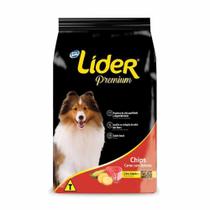 Ração Lider - Premium Cães Adulto Carne com Batata (20kg). - Lider Premium