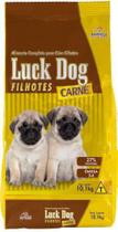 Ração Luck Dog Filhotes 27% Proteína Sabor Carne 10.1Kg