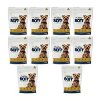 Ração Macia MultiStar Soft Sem Corantes para Cães KITx10