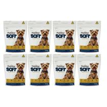 Ração Macia MultiStar Soft Sem Corantes para Cães KITx8