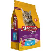 Ração Magnus Cat carne para Gatos Adultos Castrados
