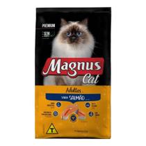 Ração Magnus Cat Premium Sabor Salmão Para Gatos Adultos 10,