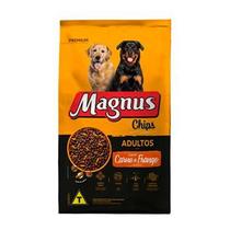 Ração Magnus Chips Cães Adultos Carne Frango 15Kg