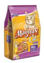 Ração Magnus Premium Só Nuggets com corantes Gatos Adultos - 15Kg