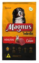 Ração Magnus Premium Todo Dia Cães Adultos Sabor Carne 10kg - Adimax