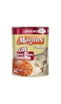 Ração Magnus Sache para Gato Sabor Carne ao Molho 85gr - Adimax Pet