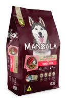 Ração Mandala cães adultos raças médias e grandes sabor carne e arroz 20kg