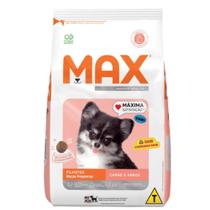 Ração Max Cães Filhote Raça pequenas Carne e arroz 3kg