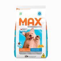 Ração Max Cães Filhotes Raças Médias Grandes Frango Arroz 15 kg
