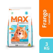 Ração Max Cat Professional Line Castrados Sabor Frango 3 Kg