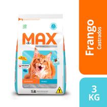 Ração Max Cat Professional Line Castrados Sabor Frango 3 Kg