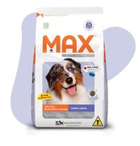 Ração Max para Cães Adultos Raças Médias e Grandes Carne e Arroz