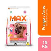 Ração Max Premium Especial Cães Adultos Raças Médias e Grandes - Frango e Arroz 15 Kg - TOTAL Ração Max Premium Especial Cães Adultos Raças Médias e Grandes - Frango e Arroz 15 Kg - TOTAL