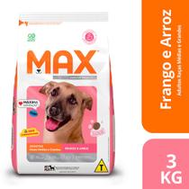 Ração Max Premium Especial Cães Adultos Raças Médias e Grandes - Frango e Arroz 3Kg - TOTAL