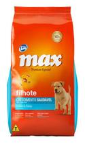 Ração Max Vita Premium Especial Cães Filhotes Crescimento Saudável Frango