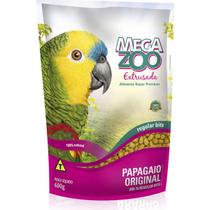 Ração Megazoo Extrusada Bits para Papagaio Regular (AM-16) - 600 g