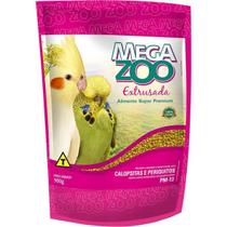 Ração Megazoo Extrusada Calopsitas E Periquitos Pm13 900G