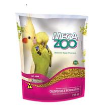 Ração MegaZoo - Extrusada para Calopsitas e Periquitos 350g