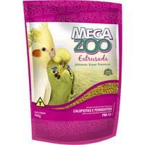 Ração Megazoo Extrusada para Calopsitas e Periquitos (PM-13) - 900 g