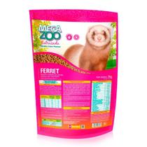 Ração Megazoo Extrusada Para Ferret 3kg