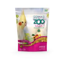 Ração Megazoo Extrusado Calopsitas Frutas e Legumes 350g