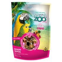 Ração Megazoo Mix Papagaio Tropical - 700 g