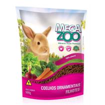 Ração Megazoo para Coelhos Ornamentais Filhotes - 500g