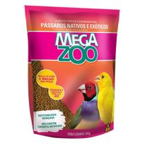 Ração Megazoo para Pássaros Nativos e Exóticos - 350g - Mega Zoo