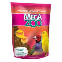 Ração Megazoo para Pássaros Nativos e Exóticos - 350g Ração Megazoo para Pássaros Nativos e Exóticos - 350g