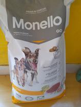 Ração Monello 15 kg para cães adultos sabor carne