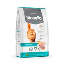 Ração Monello Bolas de Pelos para Gatos Adultos Sabor Frango e Peixe - 15kg Ração Monello Bolas de Pelos para Gatos Adultos Sabor Frango e Peixe - 15kg