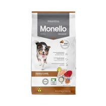 Ração Monello para Cães Adultos de Porte Médio e Grande Sabor Frango e Carne 15kg Ração Monello para Cães Adultos de Porte Médio e Grande Sabor Frango e Carne 15kg
