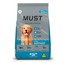 Ração Must Premium Especial Filhotes Raças Médias e Grandes Sabor Frango 3kg