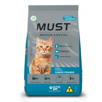 Ração Must Premium Especial Gatos Filhotes Sabor Frango 10,1kg Ração Must Premium Especial Gatos Filhotes Sabor Frango 10,1kg