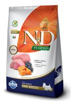 Ração N&d Cães Adultos Pumpkin Cordeiro Mini Breeds 2,5 Kg Ração N&d Cães Adultos Pumpkin Cordeiro Mini Breeds 2,5 Kg