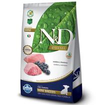 Ração N&D Prime Cães Puppy Mini Cordeiro e Blueberry 800 g