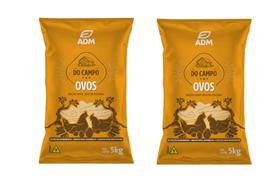 Ração Natural Adm Presence Para Ovos De Galinhas Aves De Postura