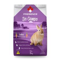 Ração Natural Presence Para Coelhos Reduz Odor De Fezes 5Kg