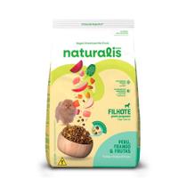 Ração Naturalis para Cães Filhotes de Porte Pequeno sabor Peru, Frango e Frutas - 2,5kg