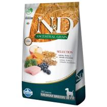 Ração ND Ancestral Grain Selection Cães Adultos Raças Médias 15 kg