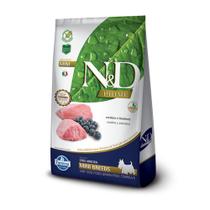 Ração ND Prime Cães Adultos Mini Cordeiro e Blueberry 10,1kg